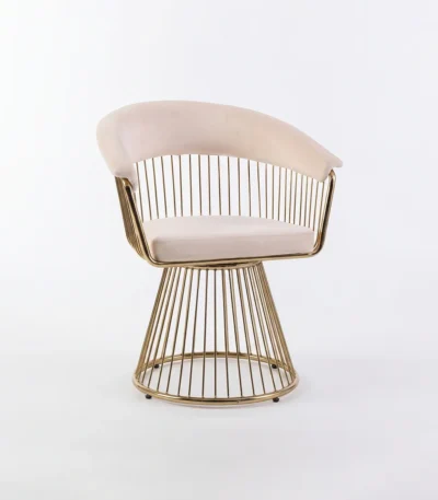 Array Wire Chair – Beige
