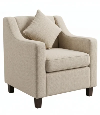 Marigold One Seater Sofa – Beige