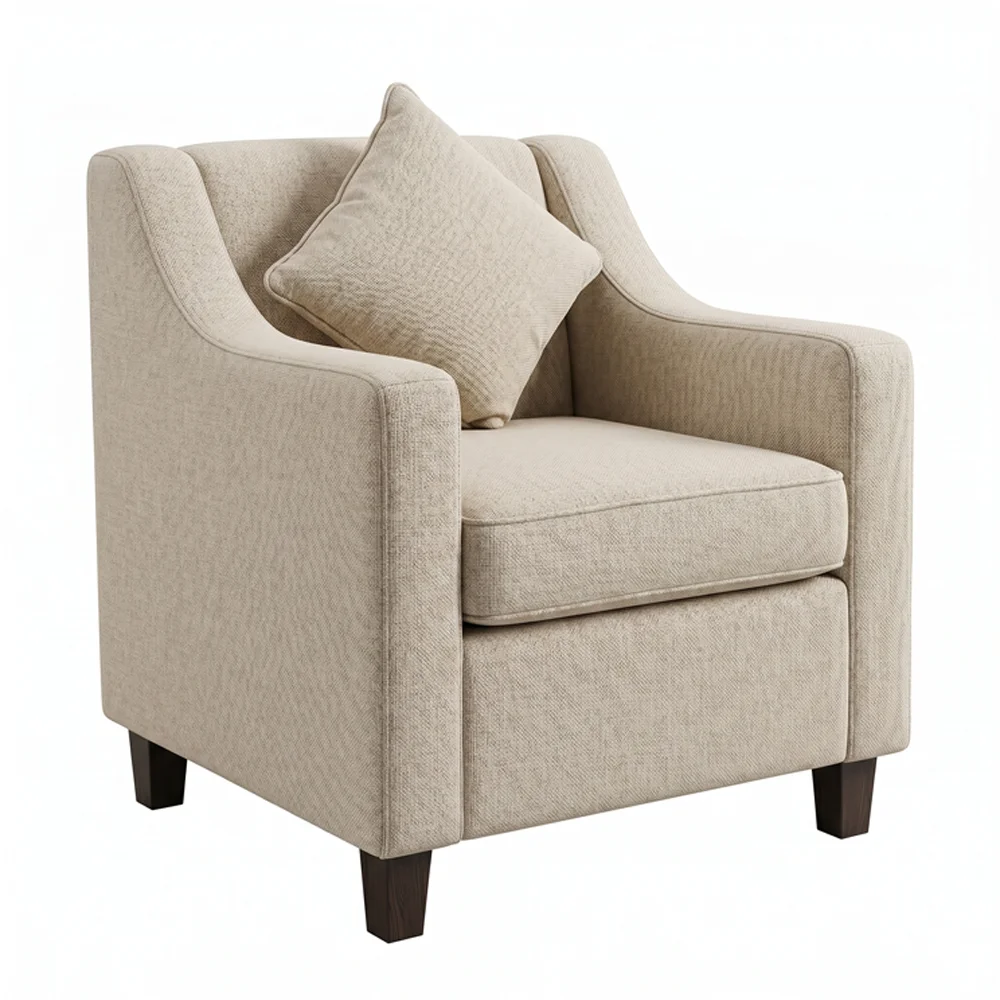 Marigold One Seater Sofa – Beige
