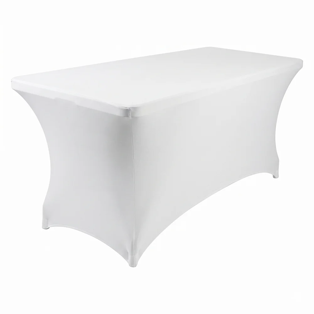 Banquet Rectangle Table – White