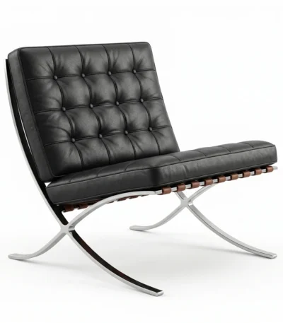 Barcelona One Seater Sofa – Black