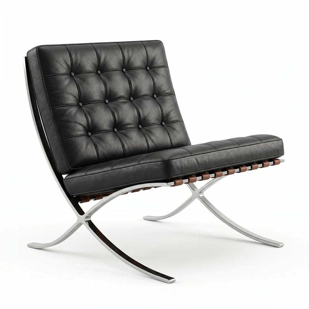 Barcelona One Seater Sofa – Black