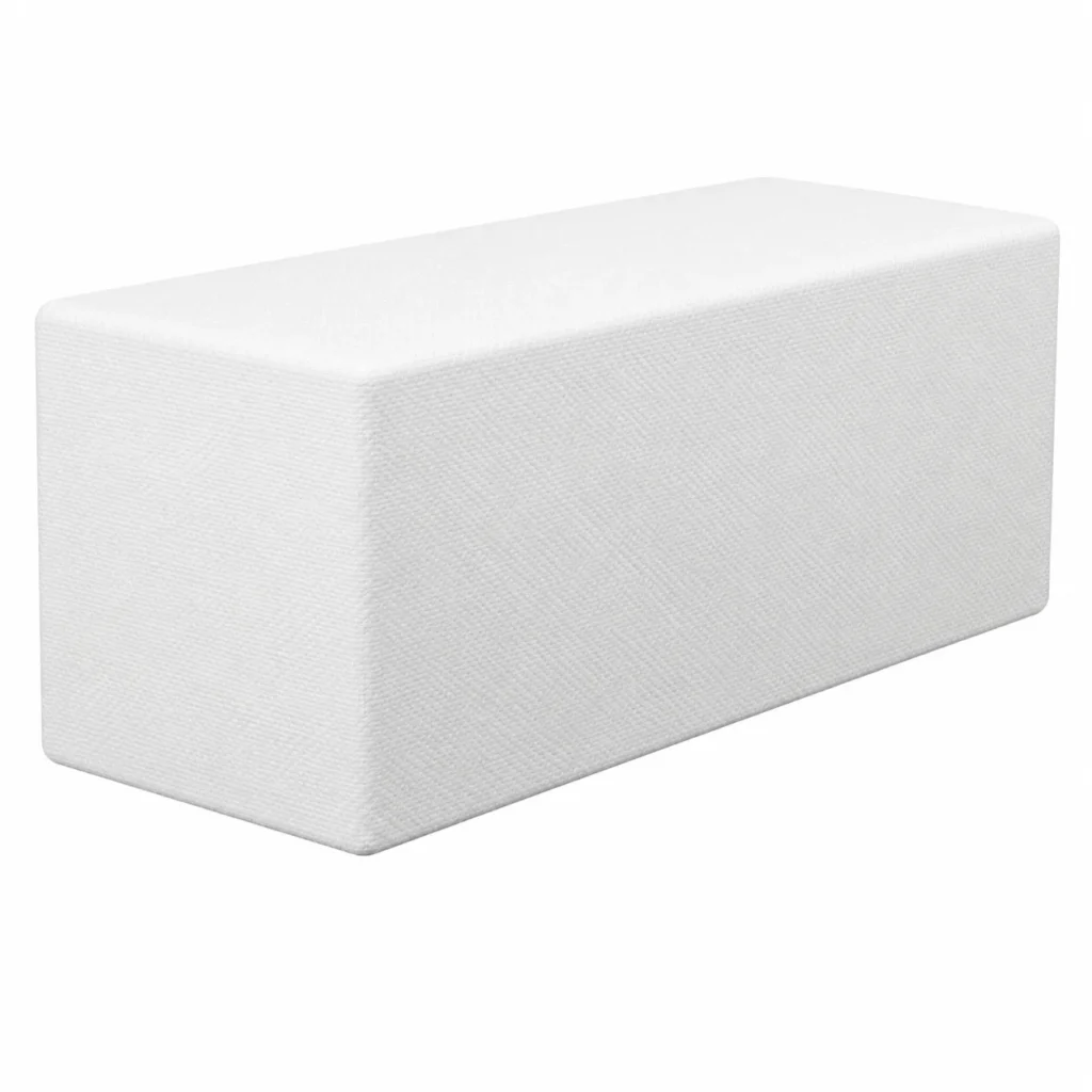 Square Bolster – White