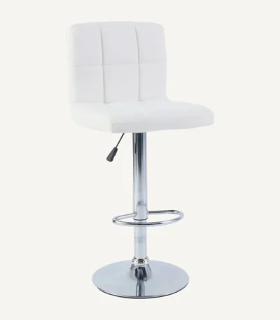 Comfy Barstool – White