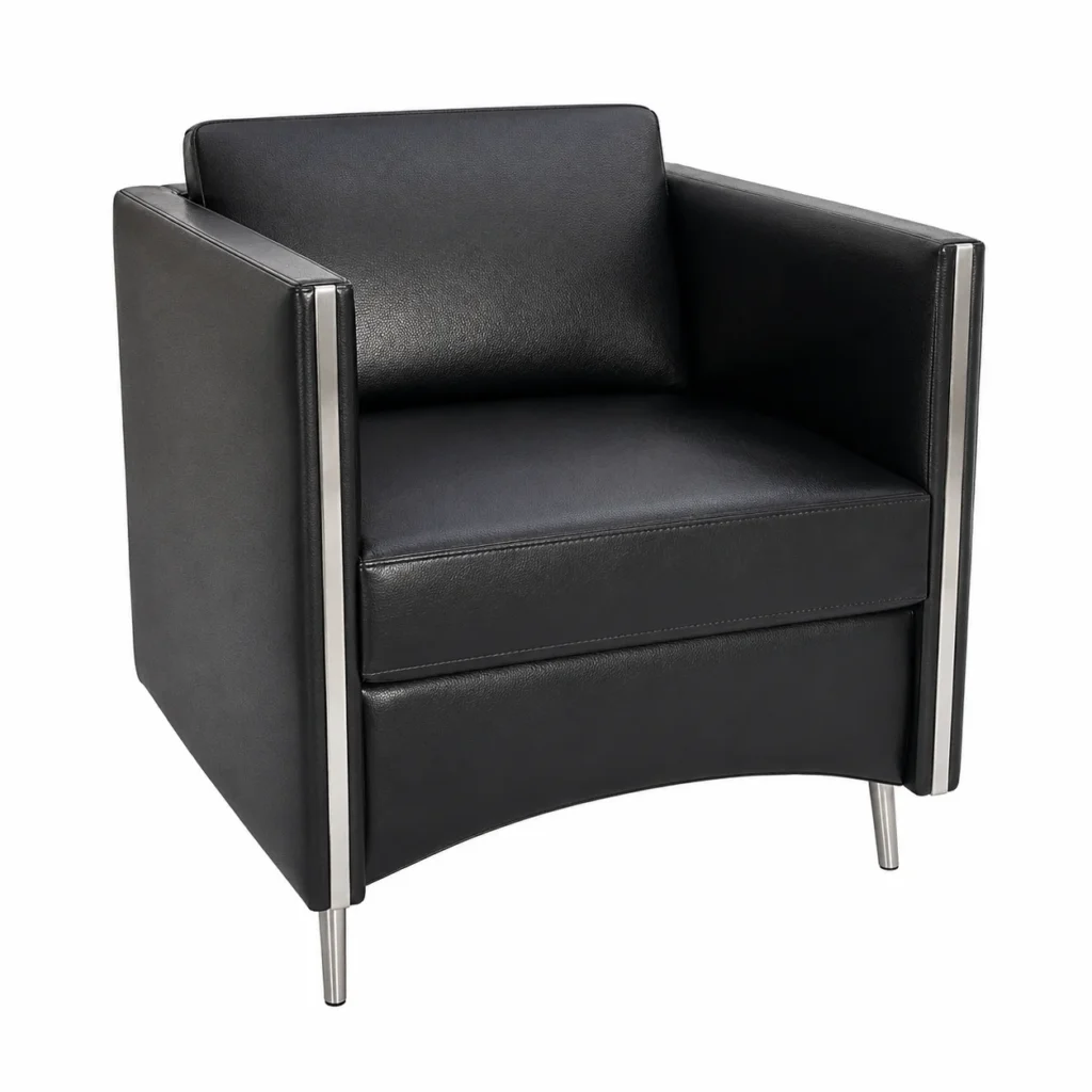 Director One Seater Sofa – Black