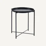 Masherbiya Hexagonal Table – Black