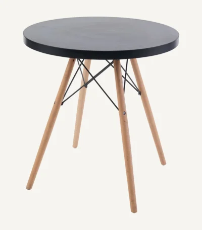 Tulip Meeting Table Round – Black