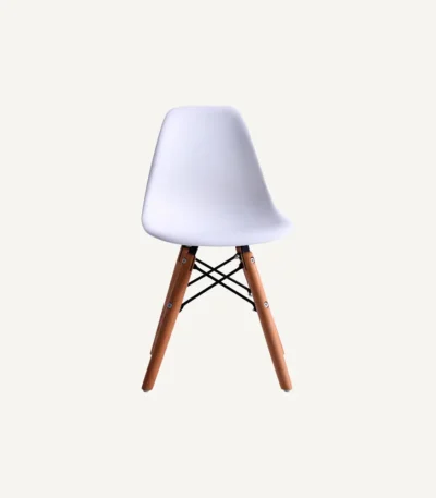 Kids Tulip Chair-White