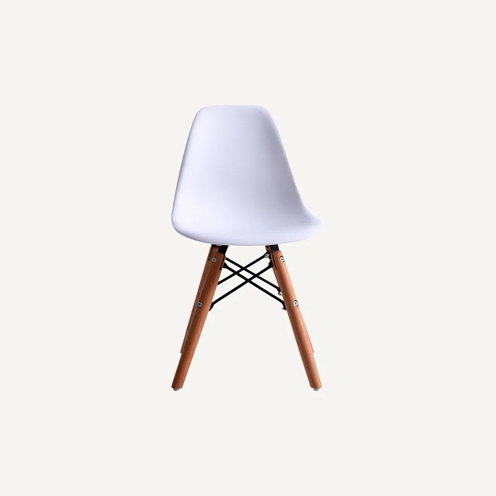 Kids Tulip Chair-White