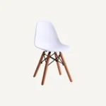 Kids Tulip Chair-White