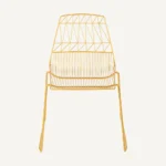 Simplicity Wire Chair – Gold