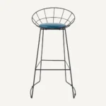 Arrow Wire Bar Chair – Rose Gold