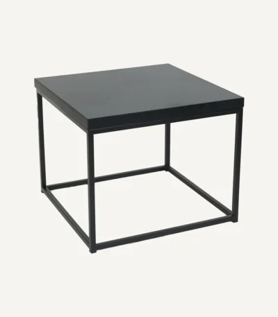 Tron Square Coffee Table – Black