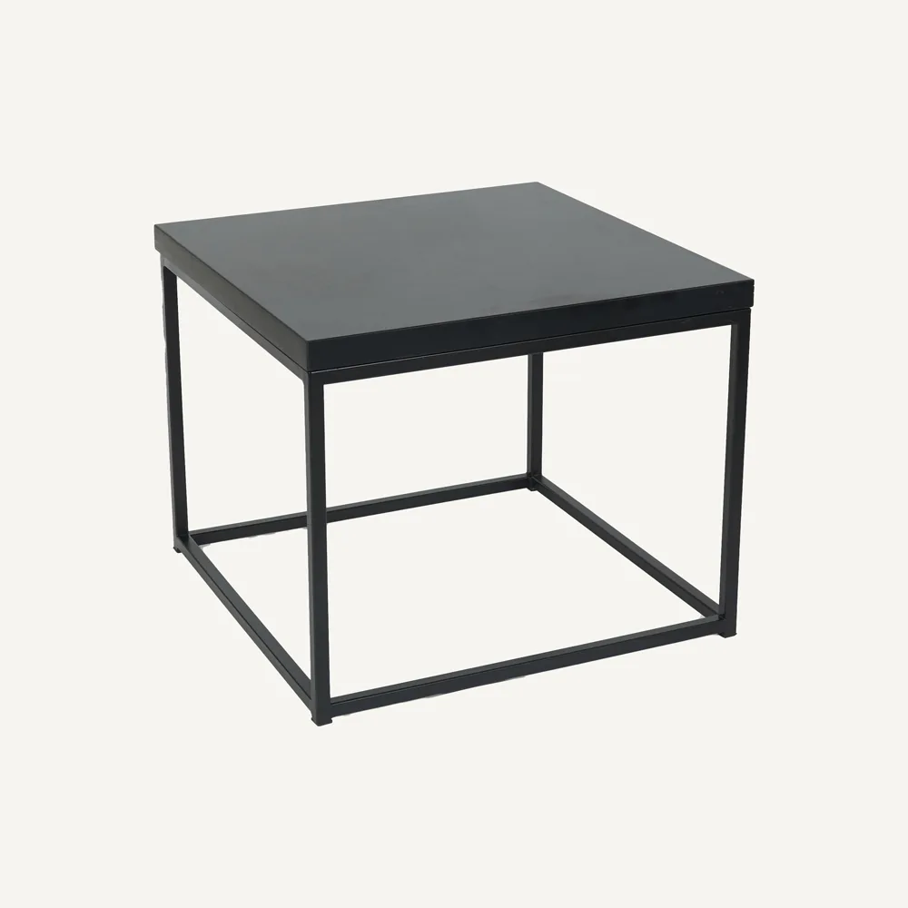 Tron Square Coffee Table – Black