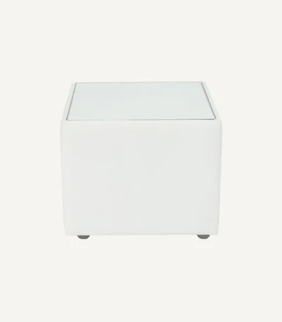 Ulfa Square Coffee Table – White