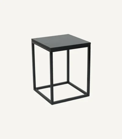 Trojan Coffee Table Marble – Black