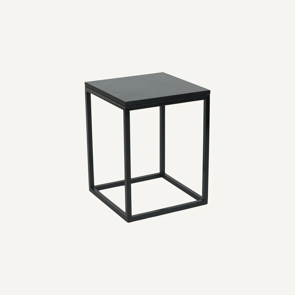 Trojan Coffee Table Marble – Black