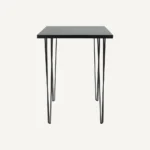 Hairpin Square Cocktail Table – Black