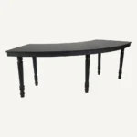 Majestic Full Circle Dining Table – Brown