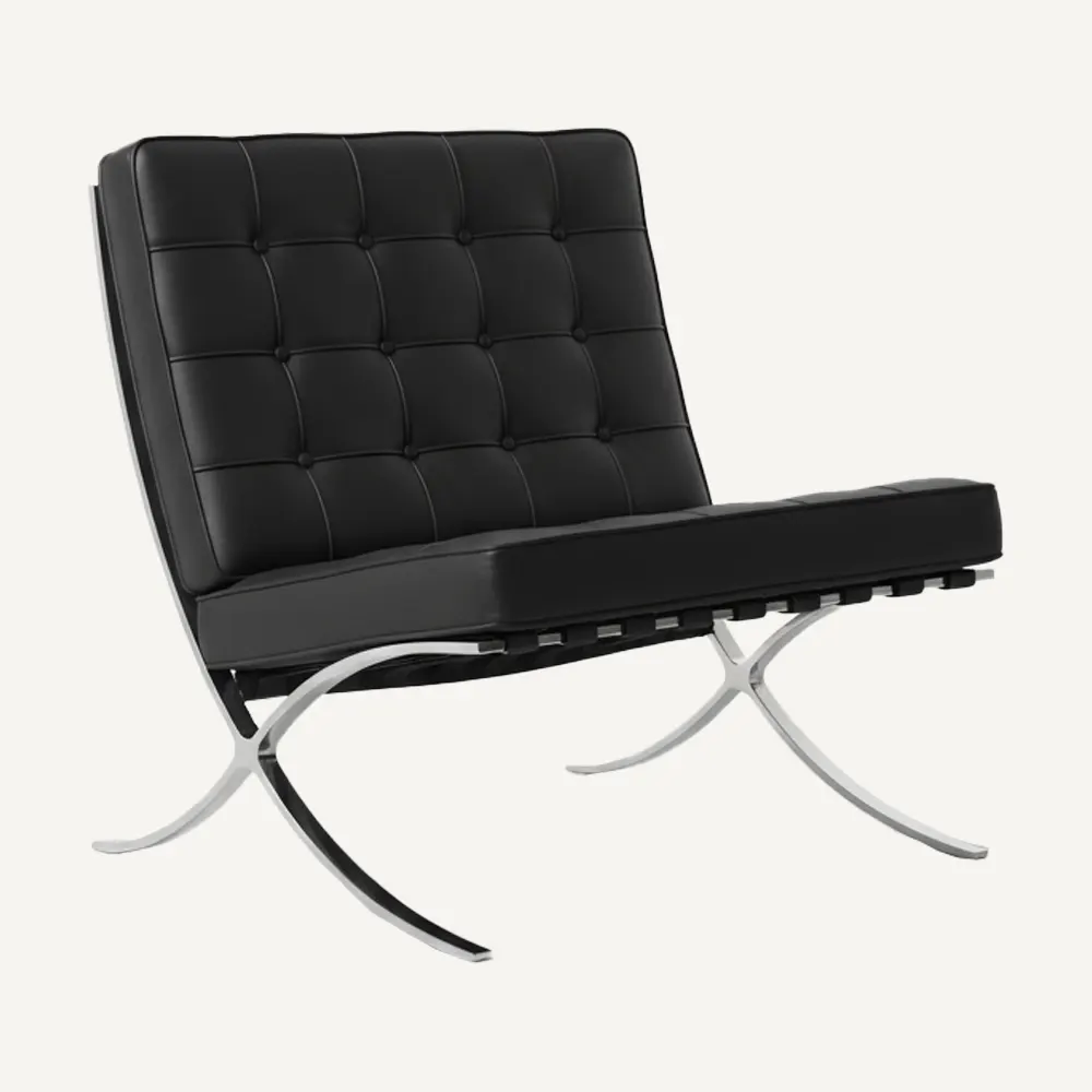 Barcelona One Seater Sofa – Black