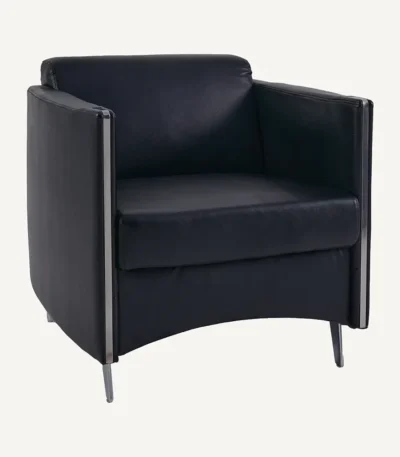 Director One Seater Sofa – Black