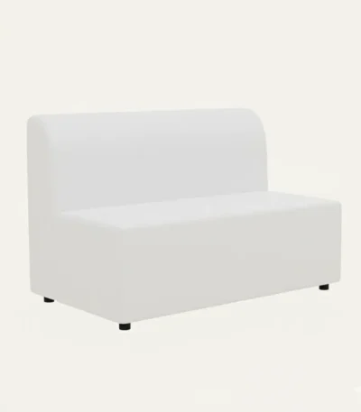 Maria Two Seater Sofa – White