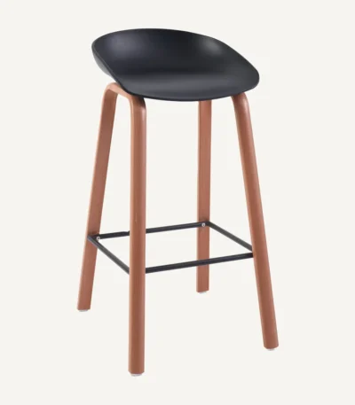 Tulip Barstool – Black