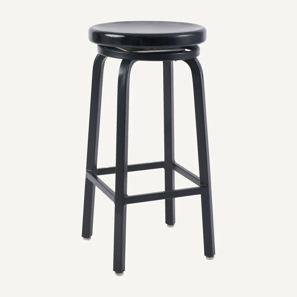 Taburet Barstool – Black