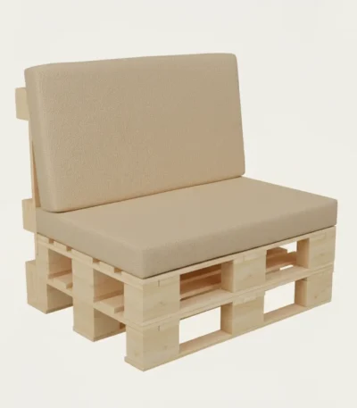 Woody Two Seater Sofa – Beige