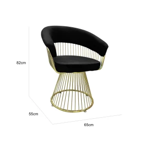 Array Wire Chair - Black