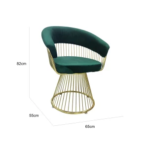 Array Wire Chair - Green