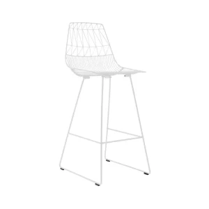 Arrow Wire Bar Chair - White