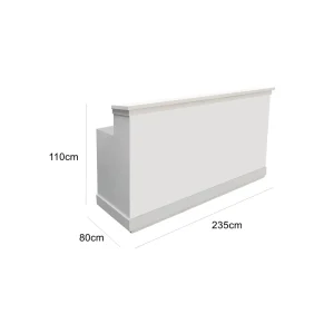 Bar & Reception Counter Large - White