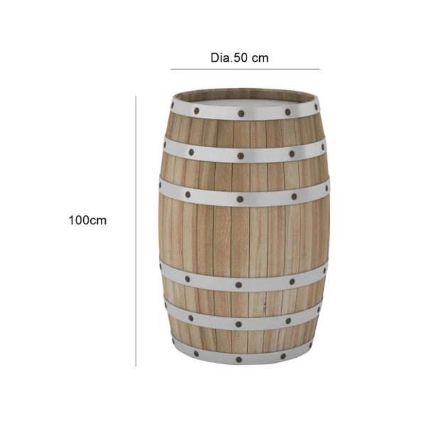 Barrel Cocktail Table