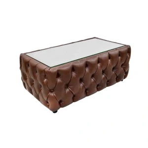Chesterfield Coffee Table - Brown