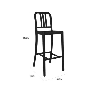 Clink Bar Chair - Black