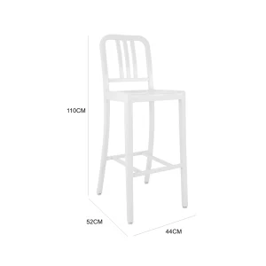 Clink Bar Chair - White