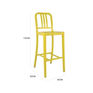 Clink Bar Chair - Yellow