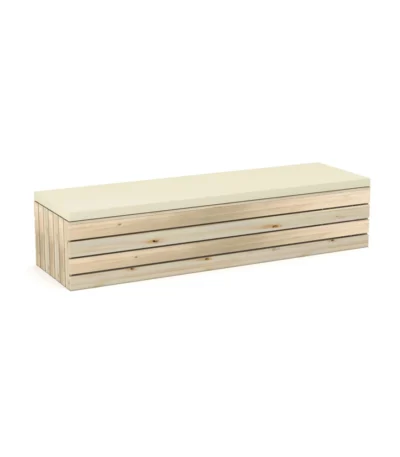 Crate Bench – Beige