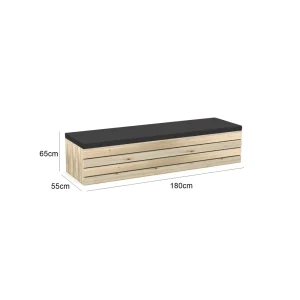 Crate Bench - Black