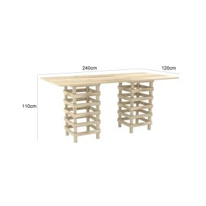 Crate Dual Base High Table