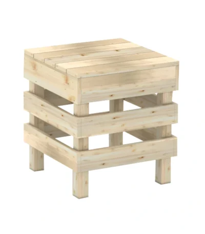 Crate Ottoman Square