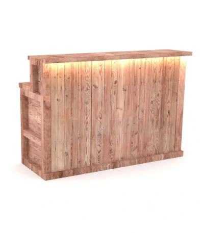 Crate Rustic Light Bar Counter