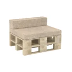 Hairpin Rectangle Dining Table Medium – White