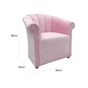 Daisy Single Seater Sofa - Pink