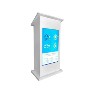 Digital Podium - White
