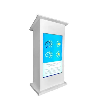 Digital Podium – White