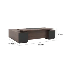 Executive Office Desk - Brown