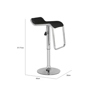 Flamingo Barstool - Black