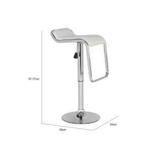 Flamingo Barstool - White